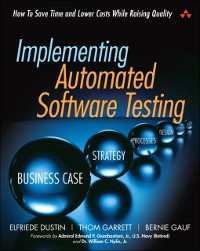 Cover Implementing Automated Software Testing