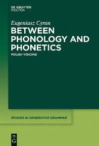 Cover Between Phonology and Phonetics