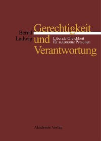 Cover Gerechtigkeit und Verantwortung