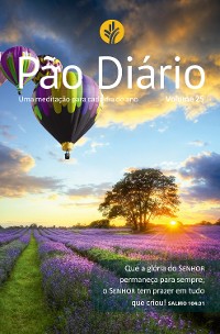 Cover Pão Diário volume 25 - Capa paisagem