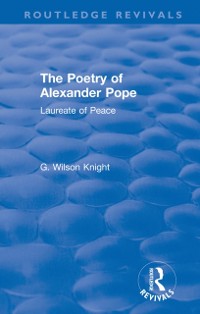 Cover Routledge Revivals: The Poetry of Alexander Pope (1955)