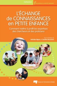 Cover L''échange de connaissances en petite enfance