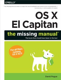 Cover OS X El Capitan: The Missing Manual