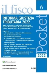 Cover Riforma giustizia tributaria 2022 - Pocket il fisco