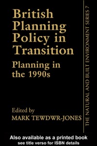 Cover British Planning Policy in Transition