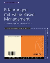 Cover Erfahrungen mit Value Based Management