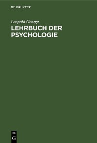 Cover Lehrbuch der Psychologie