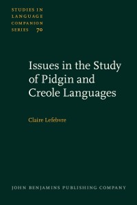Cover Issues in the Study of Pidgin and Creole Languages