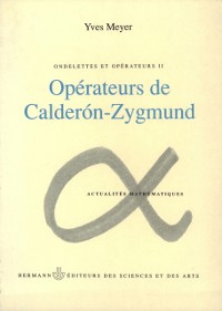 Cover Ondelettes et opérateurs, Volume 2