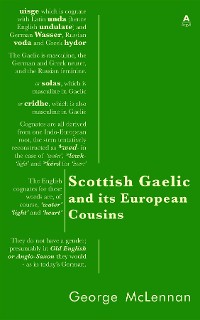 Cover Scottish Gaelic and its European Cousins