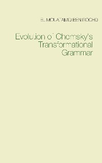 Cover Evolution of Chomsky's  Transformational Grammar