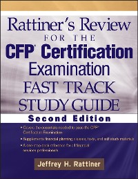 Cover Rattiner's Review for the CFP Certification Examination, Fast Track, Study Guide