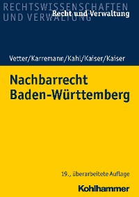 Cover Nachbarrecht Baden-Württemberg