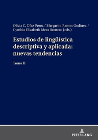 Cover Estudios de lingueística descriptiva y aplicada: nuevas tendencias