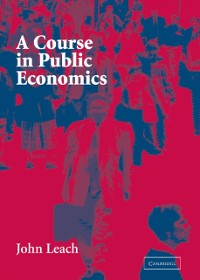 Cover Course in Public Economics