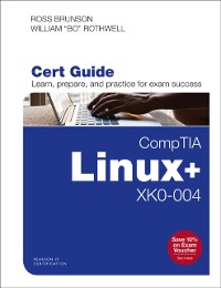 Cover CompTIA Linux+ XK0-004 Cert Guide