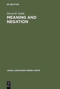Cover Meaning and Negation