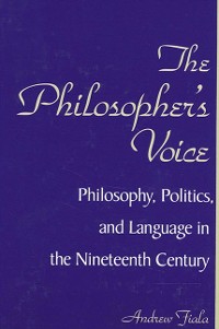 Cover The Philosopher's Voice