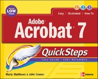 Cover Adobe Acrobat 7.0 QuickSteps