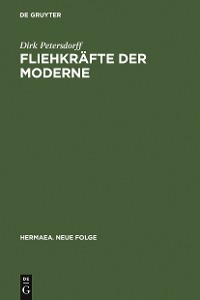 Cover Fliehkräfte der Moderne