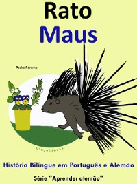 Cover Historia Bilingue em Portugues e Alemao: Rato - Maus. Serie Aprender Alemao.