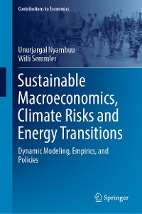 Cover Sustainable Macroeconomics, Climate Risks and Energy Transitions