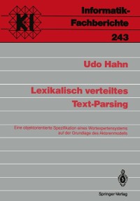 Cover Lexikalisch verteiltes Text-Parsing