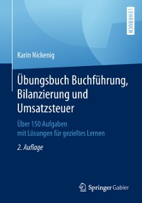 Cover Übungsbuch Buchführung, Bilanzierung und Umsatzsteuer