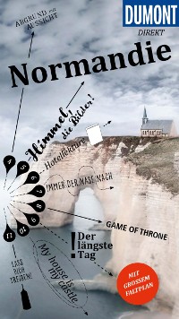Cover DuMont direkt Reiseführer E-Book Normandie