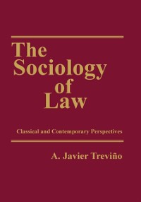 Cover The Sociology of Law