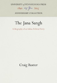 Cover The Jana Sangh