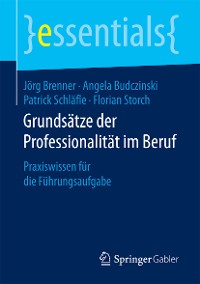 Cover Grundsätze der Professionalität im Beruf