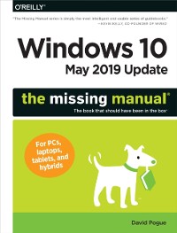 Cover Windows 10 May 2019 Update: The Missing Manual