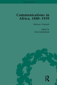 Cover Communications in Africa, 1880-1939, Volume 1