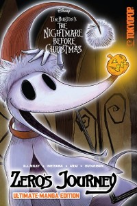 Cover Disney Manga: Tim Burton's The Nightmare Before Christmas - Zero's Journey (Ultimate Manga Edition)