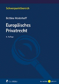 Cover Europäisches Privatrecht