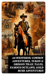 Cover 60 WESTERNS: Cowboy Adventures, Yukon & Oregon Trail Tales, Famous Outlaws, Gold Rush Adventures