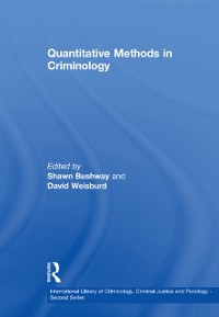 Cover Quantitative Methods in Criminology