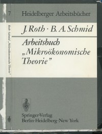 Cover Arbeitsbuch „Mikroökonomische Theorie”