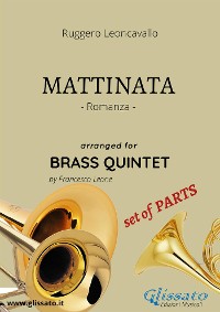 Cover Mattinata - Brass Quintet set of PARTS