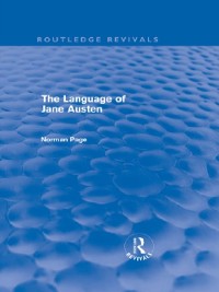 Cover Language of Jane Austen (Routledge Revivals)