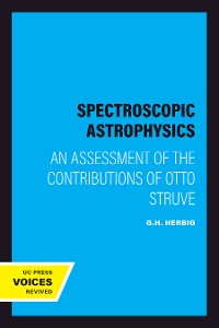 Cover Spectroscopic Astrophysics