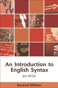 Cover Introduction to English Syntax