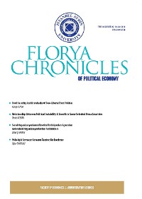 Cover Florya Chronicles of Political Economy