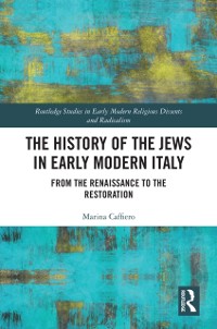 Cover History of the Jews in Early Modern Italy