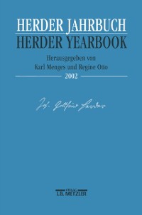 Cover Herder Jahrbuch - Herder Yearbook 2002