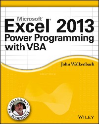 Cover Excel 2013 Power Programming with VBA