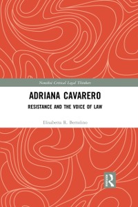 Cover Adriana Cavarero