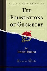 Cover The Foundations of Geometry