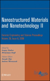 Cover Nanostructured Materials and Nanotechnology II, Volume 29, Issue 8